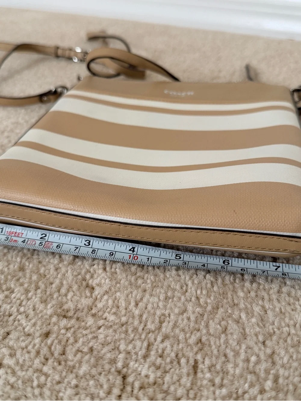 Coach bleecker striped